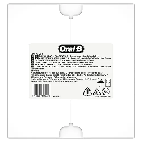 مقایسه سری مسواک برقی اورال-بی 80352136 با سری مسواک برقی Oral-B Kids 8 عددی رنگارنگ مدل 81748472