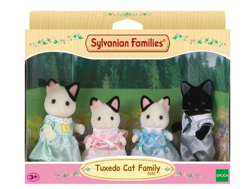 مقایسه Sylvanian Families دوقلوهای گربه پرشین - مینیاتورهای کلکسیونی با فیگور خانوادگی گربه راه راه سیلوانیان فامیلیز