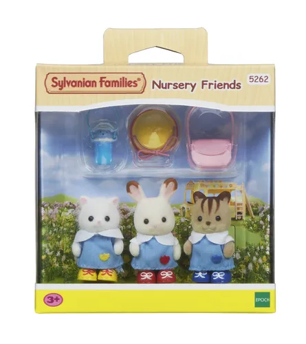 مقایسه فیگورهای مینیاتوری کلکسیونی Sylvanian Families سری Nursery Friends با ست اسباب‌بازی خانواده سنجاب گردو سیلوانین فامیلیز