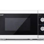 Sharp YC-MG01E-W مایکروویو با گریل - ظرفیت 20 لیتر، 800 وات مایکروویو، 1000 وات گریل