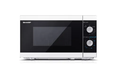 عکس Sharp YC-MG01E-W مایکروویو با گریل - ظرفیت 20 لیتر، 800 وات مایکروویو، 1000 وات گریل