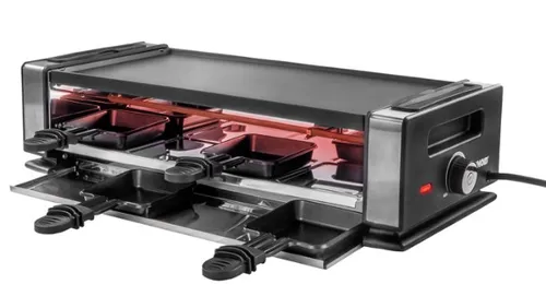 عکس گریل راکلت Unold 48730 - 1200 وات، 8 نفره، مشکی/فولاد ضد زنگ