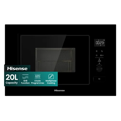 عکس مایکروویو توکار هایسنس مدل BIM320G52BGUK