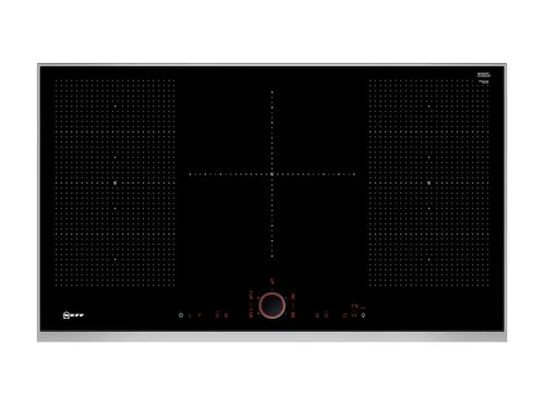 عکس ست اجاق برقی توکار نف مدل B57VS22G0 و اجاق القایی دومینو T58PL6EX2
