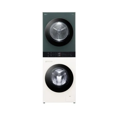 عکس ماشین لباسشویی و خشک‌کن ال‌جی WT1210NBTN1 درب از بالا، ظرفیت شستشو 12 کیلوگرم، ظرفیت خشک‌کن 7 کیلوگرم، موتور اینورتر دایرکت درایو
