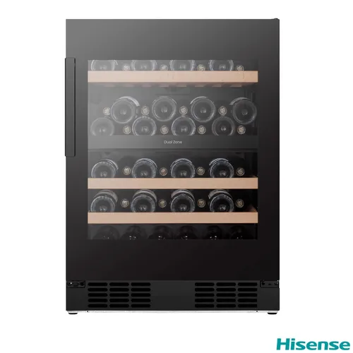 عکس یخچال نوشیدنی ایستاده هایسنس مدل RW3N122GSLF با ظرفیت ۱۲۲ بطری