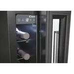یخچال شراب توکار Candy مدل CCVB 15، ظرفیت 7 بطری، مشکی
