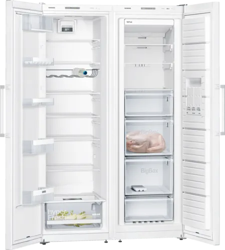 عکس یخچال فریزر دوقلو زیمنس مدل KA95NVW3P