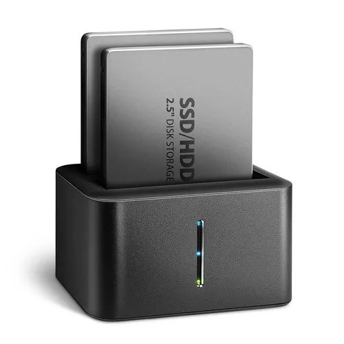 عکس داک هارد دیسک اکساگون مدل ADSA-D25 USB 3.0 برای SSD/HDD SATA 2.5 اینچی
