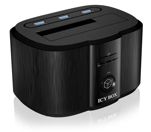 عکس ICY BOX IB-125CH داک هارد SATA تک‌سینی با رابط USB 3.0