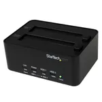 StarTech.com دستگاه کپی و پاک‌کننده دو درایو HDD/SSD با USB 3.0 - SATA I/II/III