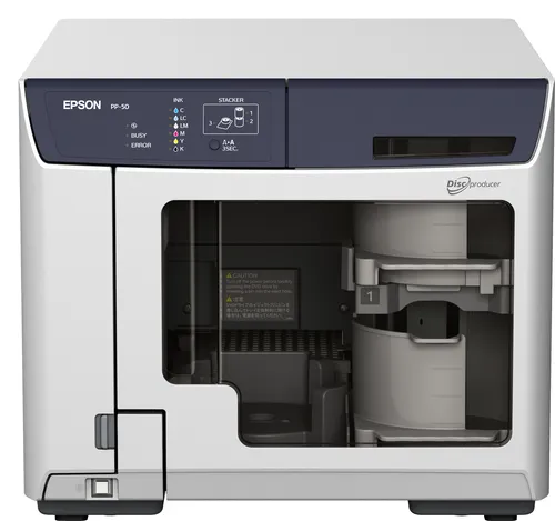 عکس دستگاه کپی دیسک نوری اپسون PP-50 (سفید)