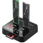 دستگاه کپی M.2 NVMe/SATA SSD مدل CoreParts MS-CLONER-M2-SD
