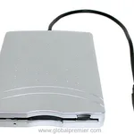 درایو فلاپی دیسک اکسترنال USB نِک مدل 1.44 مگابایتی - نقره‌ای