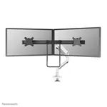 پایه مانیتور تک Neomounts DS75S-950WH2، صفحه نمایش 17-32 اینچ، فنر گازی، توقف چرخش 180 درجه، سفید