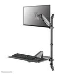 استند دیواری ایستاده و نشسته Neomounts WL90-325BL1 (نمایشگر 17-32 اینچ، فنر گازی، مشکی)