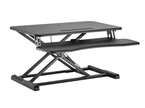 عکس Equip Ergonomic Sit-Stand Desk Riser - Adjustable Height Workstation