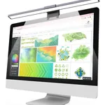 چراغ LED مانیتور Techly I-LAMP-DSK11 با قابلیت تنظیم شدت نور