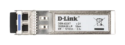 عکس ماژول فرستنده و گیرنده SFP+ D-Link 10GBase-LR، برد 10 کیلومتر