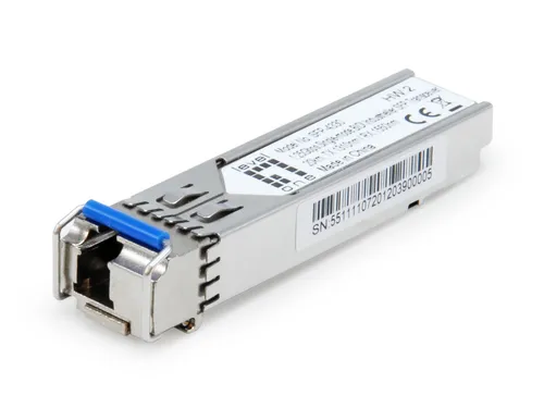 عکس ماژول SFP صنعتی LevelOne تک‌حالته BiDi، 1.25 گیگابیت بر ثانیه، 20 کیلومتر، کانکتور LC