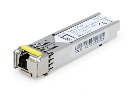 عکس ماژول SFP صنعتی LevelOne 1.25Gbps تک حالته BiDi (1310nmTX/1550nmRX, 20km)