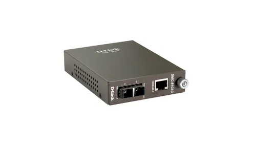 عکس مبدل رسانه D-Link DMC-810SC گیگابیت اترنت به فیبر 2000 مگابیت بر ثانیه طول موج 1310 نانومتر مشکی
