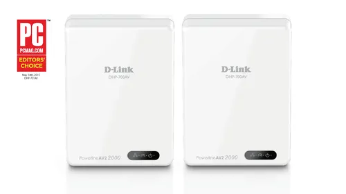 عکس کیت آداپتور پاورلاین گیگابیت D-Link DHP-701AV/E AV2 (2 عددی)