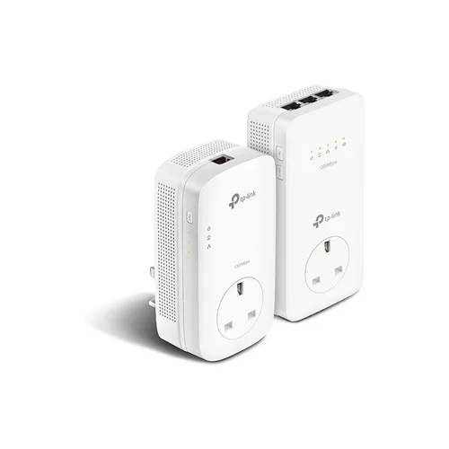 عکس کیت پاورلاین وای‌فای تی‌پی-لینک AV1300 گیگابیت با سوکت عبوری