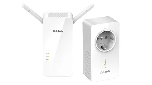 عکس کیت آداپتور پاورلاین D-Link DHP-W611AV AV1000 با وای‌فای داخلی