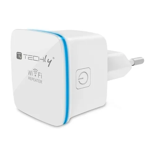 عکس تقویت کننده Wi-Fi Mini 300Mbps Techly I-WL-REPEATER7