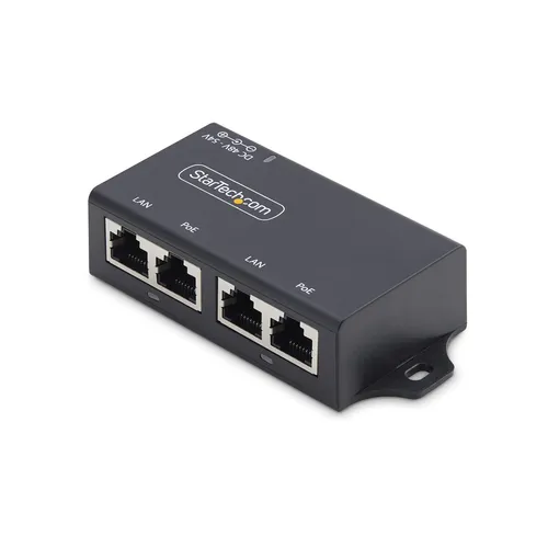 مقایسه D-Link 15.4W Gigabit PoE Injector (DGS-1008P/IN) با تزریق کننده PoE+ گیگابیتی 2 پورت StarTech.com (PoEINJ2G)