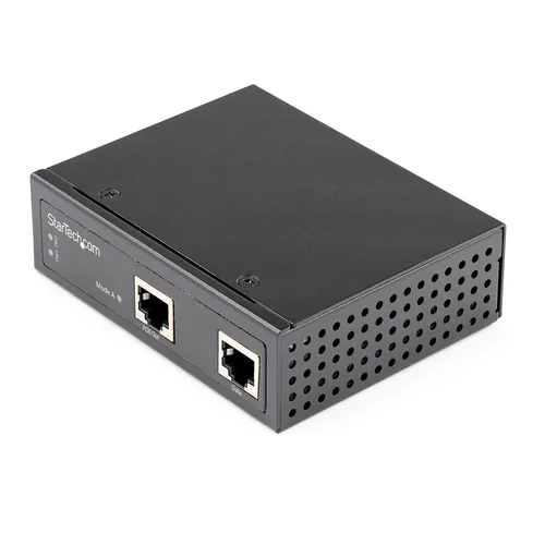 عکس StarTech.com Industrial Gigabit PoE+ Injector - 30W 802.3at, DIN Rail Mountable, -40°C to +75°C