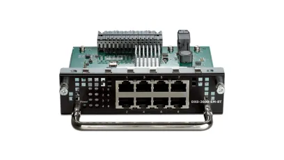 عکس ماژول سوئیچ گیگابیت اترنت D-Link DXS-3600-EM-8T