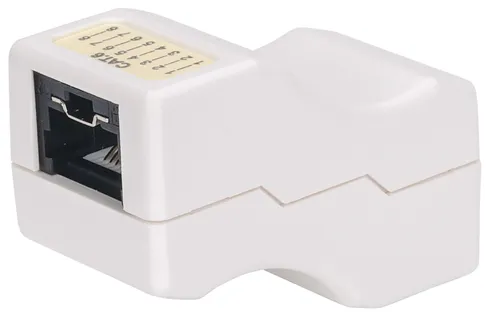 عکس کوپلر خطی شبکه اینتلنت RJ45 Cat6/Cat6a