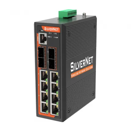 سوئیچ مدیریتی سیلورنت SIL 73408MP-10G با 8 پورت 10GbE
