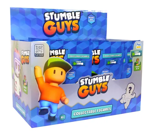 مقایسه فیگور تبدیل شونده و سخنگو جت Super Wings Alpha Group با فیگور کلکسیونی Stumble Guys - بسته شانسی فویلی موج ۳