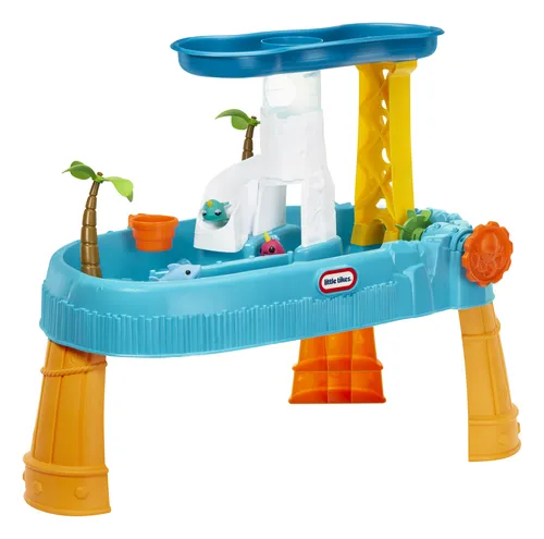 مقایسه میز آب جزیره آبشار Little Tikes با میز شن و آب بازی سامرتایم