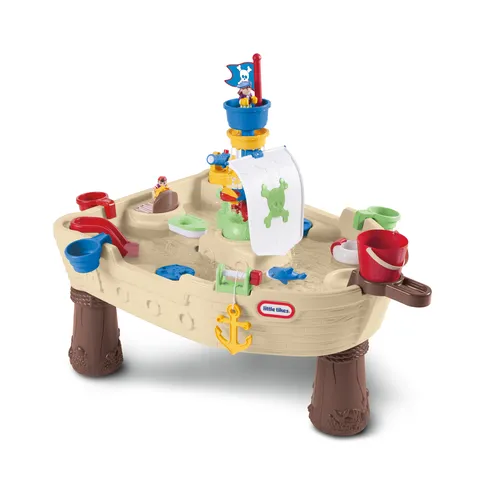 مقایسه میز آب کشتی دزدان دریایی لیتل تایکس Anchors Away با میز شن و آب بازی سامرتایم