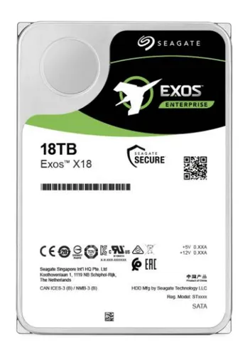 مقایسه هارد دیسک اینترنال CoreParts SA300003I406-RFB با هارد دیسک داخلی سیگیت Enterprise ST18000NM004J