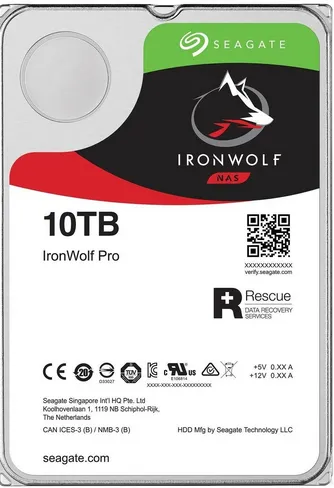 مقایسه هارد دیسک اینترنال CoreParts AHDD2472T با هارد دیسک اینترنال سیگیت IronWolf Pro ST10000NE000