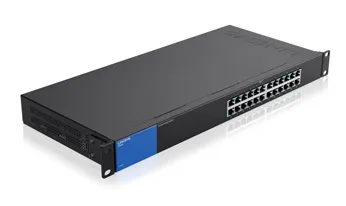 مقایسه سوئیچ غیر مدیریتی 24 پورت گیگابیتی لینک‌سیس LGS124 با سوئیچ شبکه زایکسل GS1100-16
