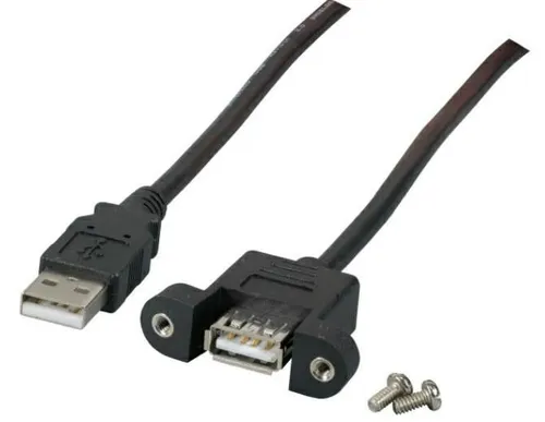 کابل پنل نصب USB-A مایکر1کانکت