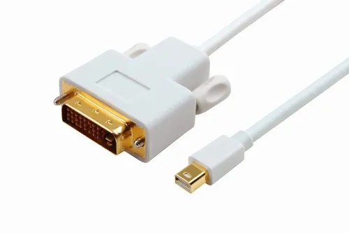 مقایسه مبدل ویدئو Mini DisplayPort به DVI میکرکانکت با کابل DVI ویوولینک PRODVICW10