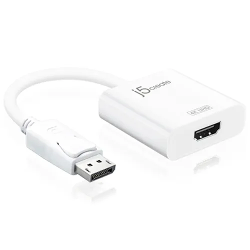 مقایسه آداپتور فعال DisplayPort به 4K HDMI جفایوکریت JDA158 با کابل VGA لیندی 36345