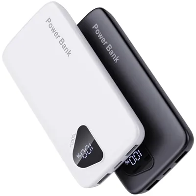 FancyBean 10000mAh Portable Charger Built-in Cables