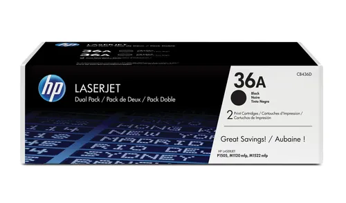 مقایسه HP 207A کارتریج تونر لیزرجت اصلی سایان با HP 36A بسته 2 عددی کارتریج‌های تونر لیزرجت اصلی مشکی