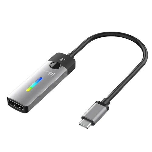 j5create مبدل USB-C به HDMI 2.1 8K مدل JCA157-N