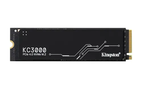عکس SSD اینترنال کینگستون KC3000 M.2 2280 NVMe با ظرفیت 4 ترابایت