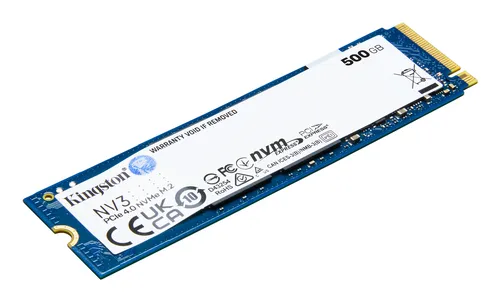 عکس Kingston Technology 500G NV3 M.2 2280 NVMe SSD