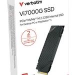 SSD اینترنال Verbatim Vi7000G PCIe NVMe M.2 2TB (گیمینگ)